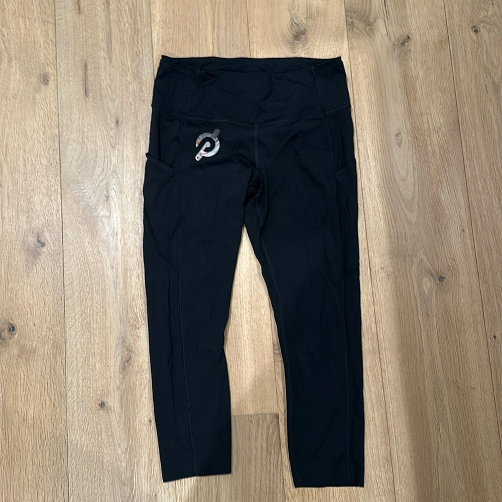 EUC Lululemon/Peloton Crop Leggings